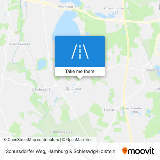 Schürsdorfer Weg map