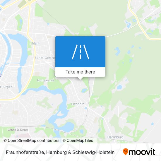 Fraunhoferstraße map