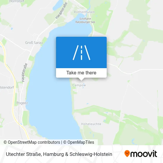 Карта Utechter Straße