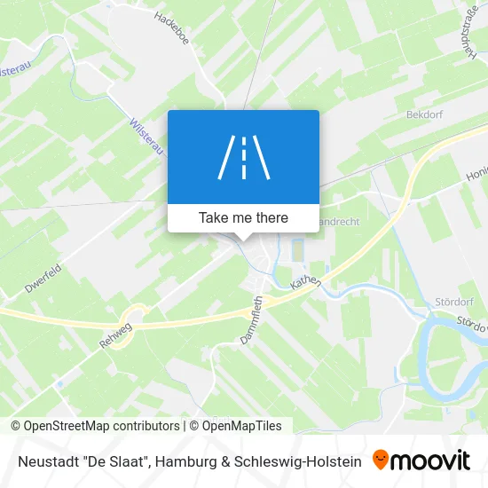 Карта Neustadt "De Slaat"