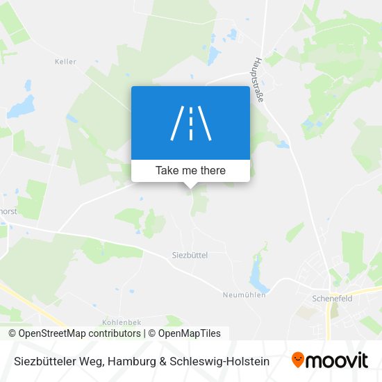 Siezbütteler Weg map