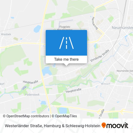 Westerländer Straße map