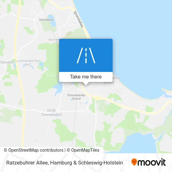 Ratzebuhrer Allee map
