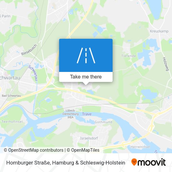 Homburger Straße map