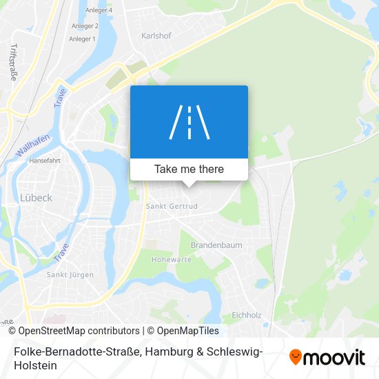Folke-Bernadotte-Straße map