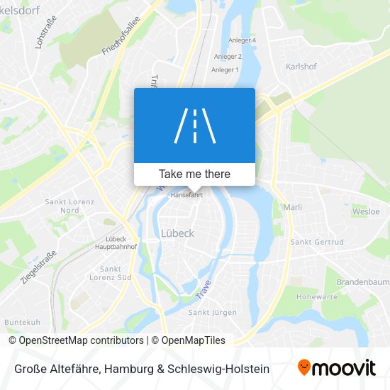 Große Altefähre map