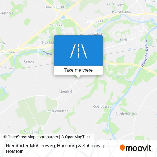 Niendorfer Mühlenweg map
