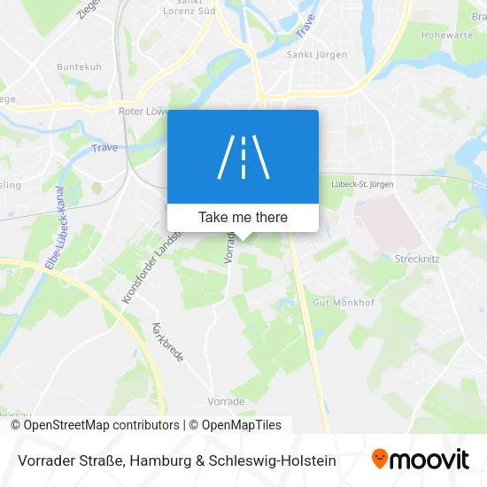 Карта Vorrader Straße