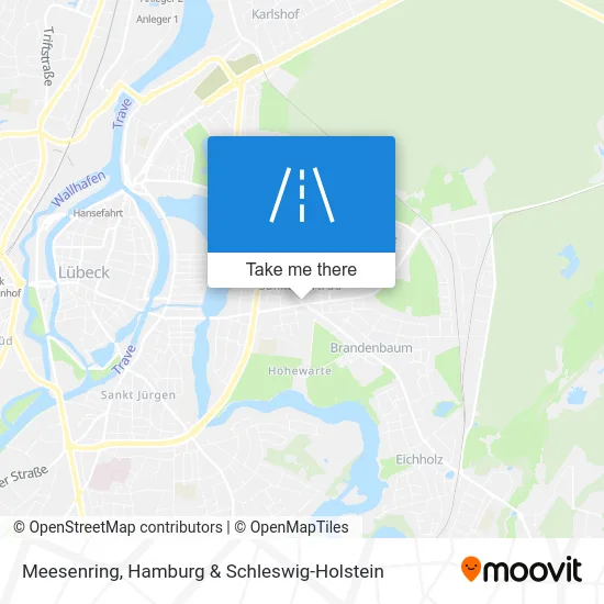 Карта Meesenring