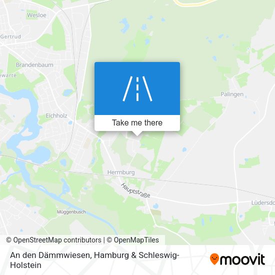 An den Dämmwiesen map