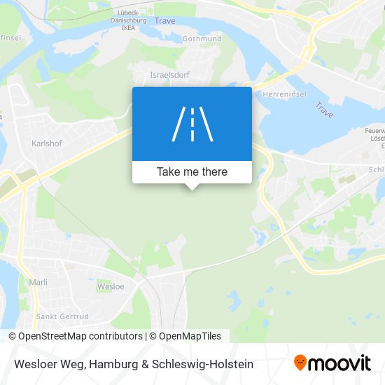 Wesloer Weg map