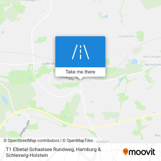 T1 Elbetal-Schaalsee Rundweg map