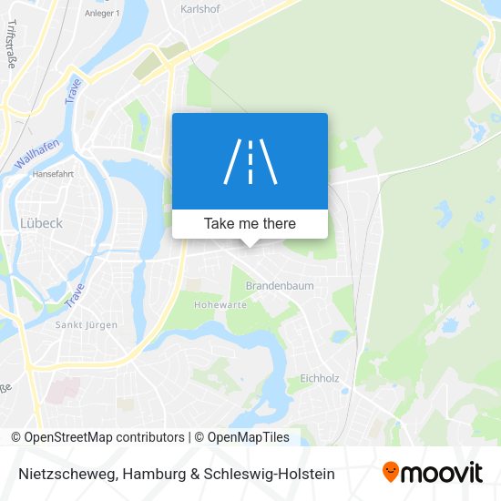 Nietzscheweg map