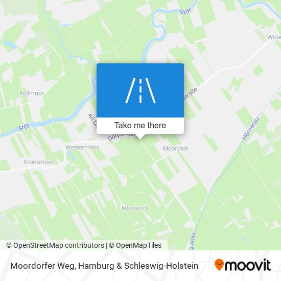 Moordorfer Weg map