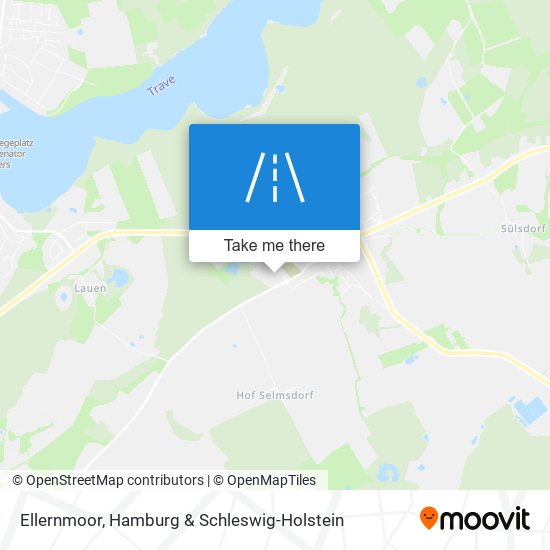 Ellernmoor map