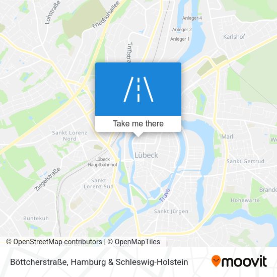 Böttcherstraße map