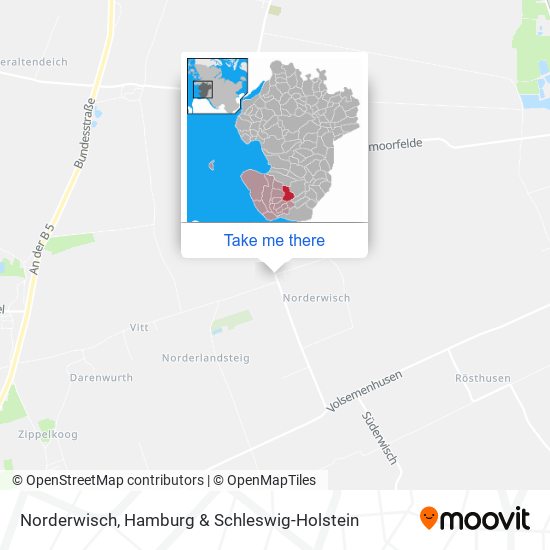 Norderwisch map