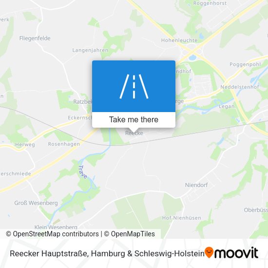 Reecker Hauptstraße map