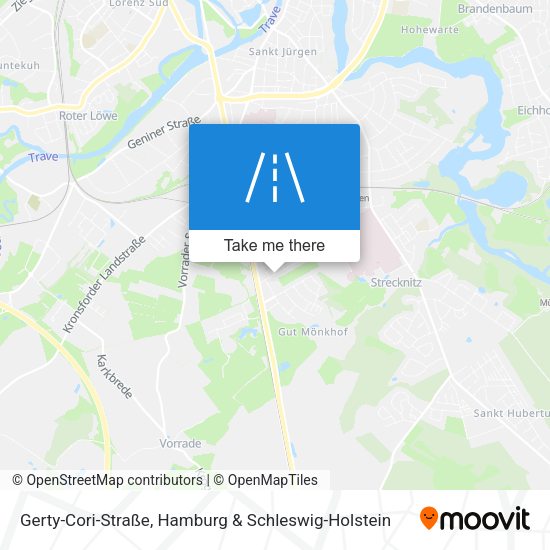 Gerty-Cori-Straße map