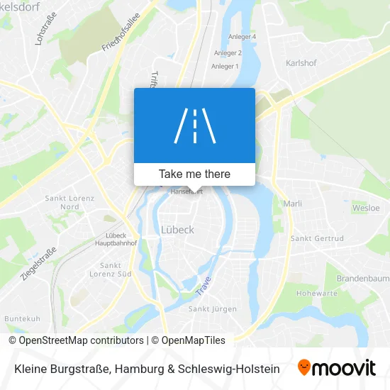 Карта Kleine Burgstraße