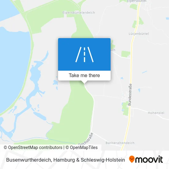 Карта Busenwurtherdeich