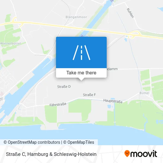 Карта Straße C