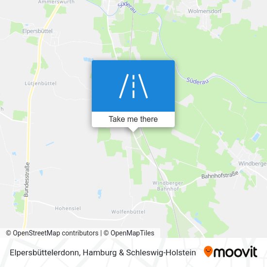 Elpersbüttelerdonn map