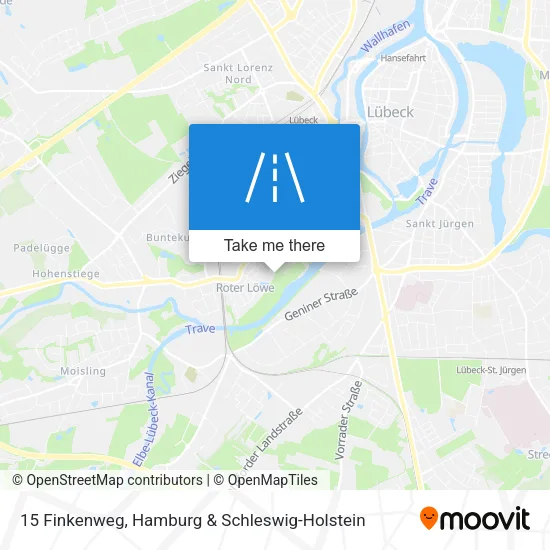 Карта 15 Finkenweg
