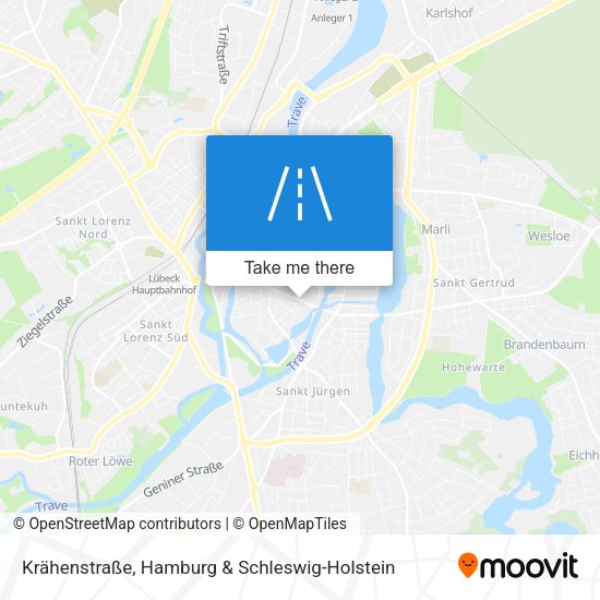 Krähenstraße map