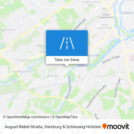 August-Bebel-Straße map