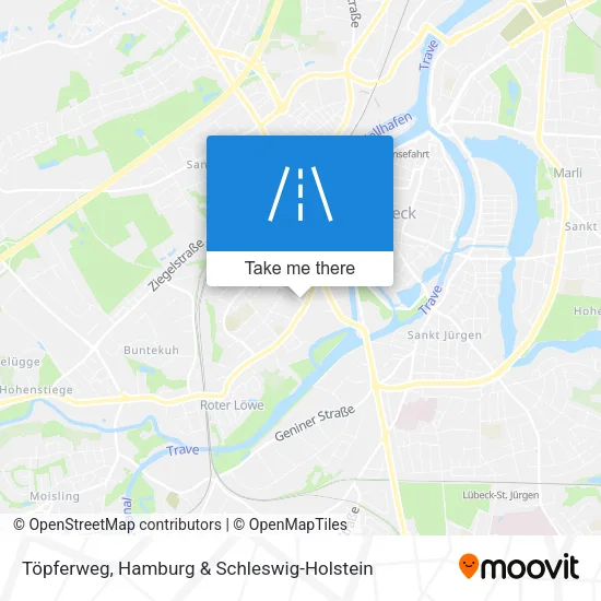 Карта Töpferweg