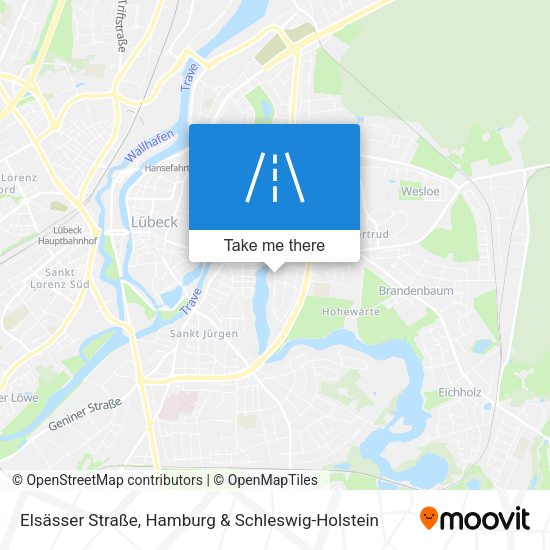 Elsässer Straße map
