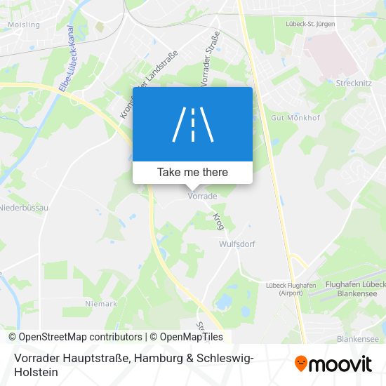Vorrader Hauptstraße map