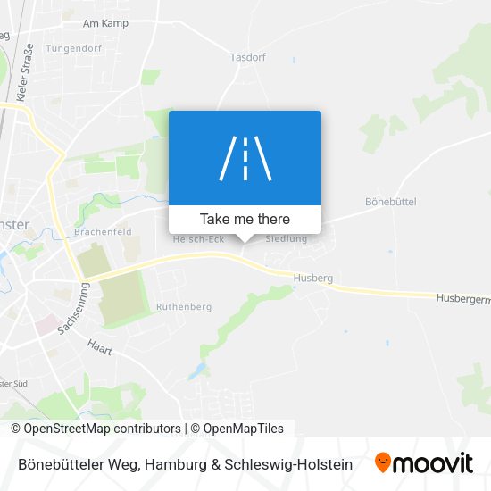 Bönebütteler Weg map