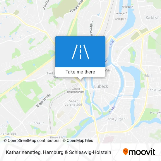Карта Katharinenstieg