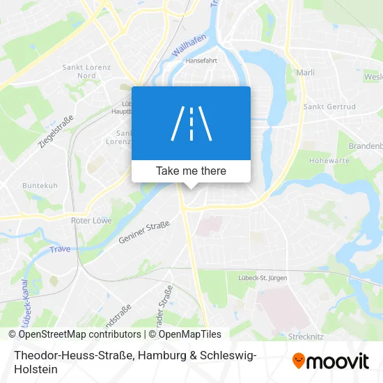 Theodor-Heuss-Straße map