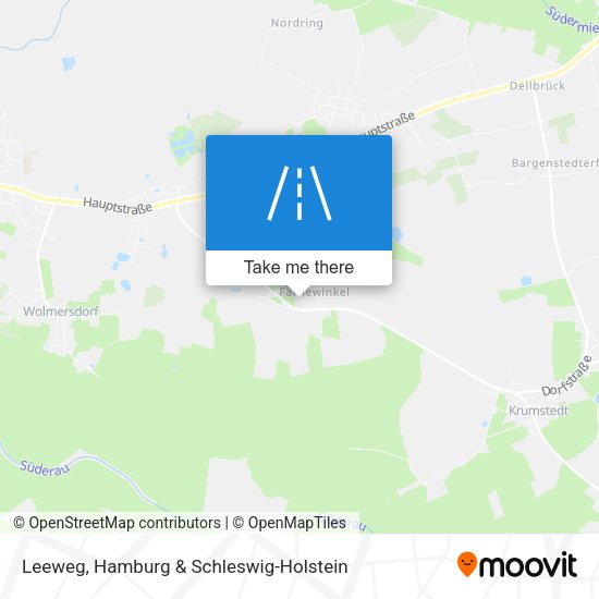 Leeweg map