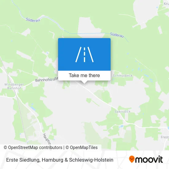 Карта Erste Siedlung