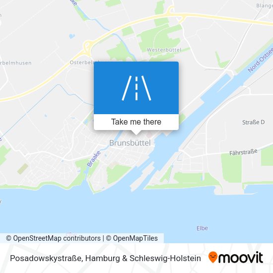 Posadowskystraße map