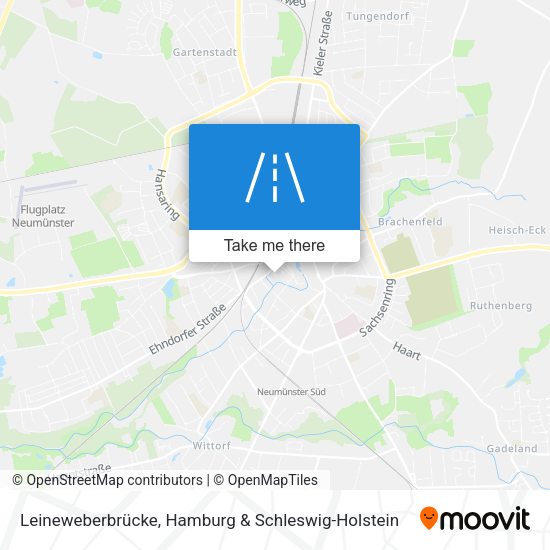 Leineweberbrücke map