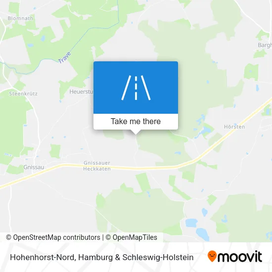 Hohenhorst-Nord map