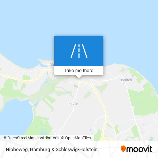 Niobeweg map