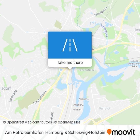 Am Petroleumhafen map