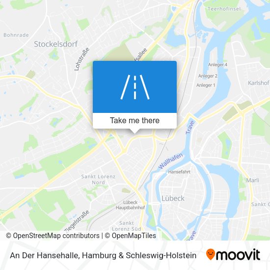 An Der Hansehalle map