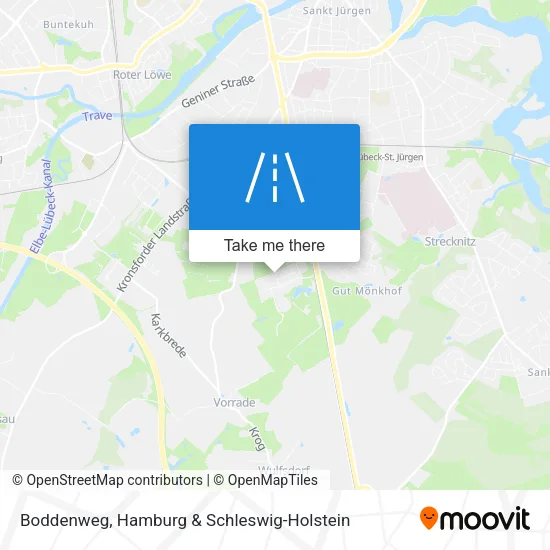 Карта Boddenweg