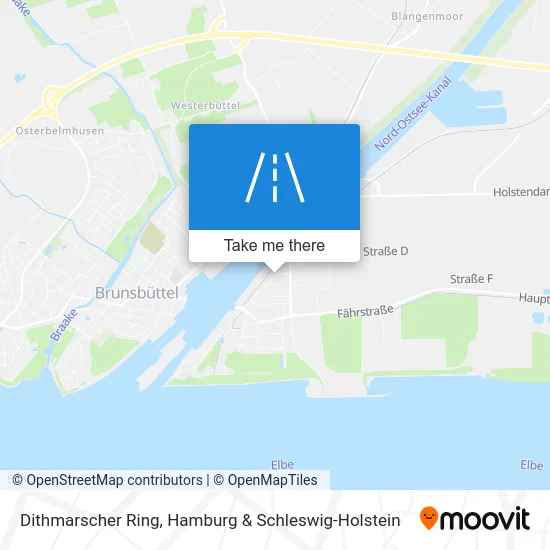 Карта Dithmarscher Ring