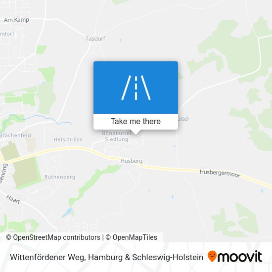Wittenfördener Weg map