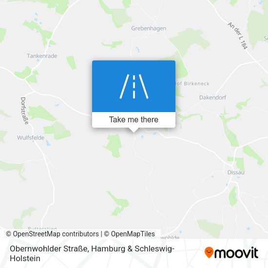 Obernwohlder Straße map