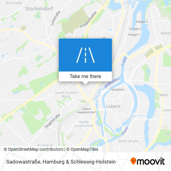 Sadowastraße map