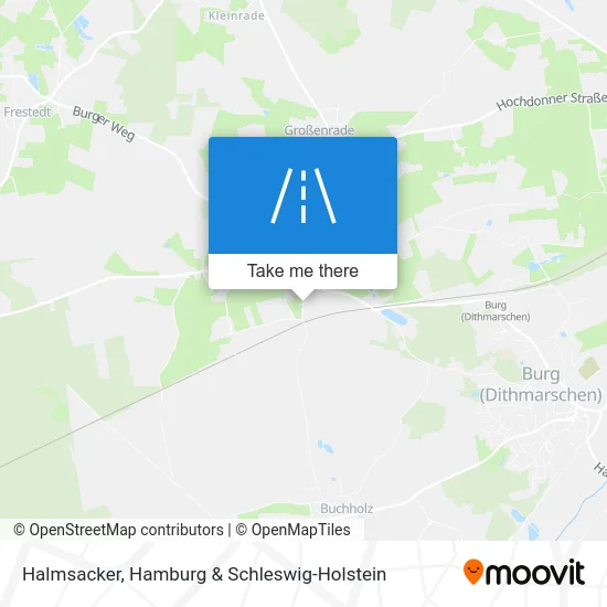 Карта Halmsacker